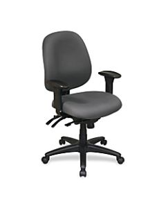 Lorell High-Performance Ergonomic Multifunction Chair, Gray