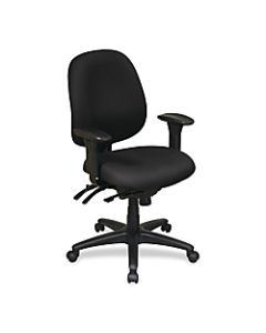 Lorell High-Performance Ergonomic Multifunction Chair, Black