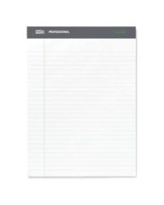 Office Depot Brand Sugar Cane Paper Perforated Pads, 8 1/2in x 11 3/4in, White, Pack Of 3