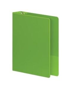 Wilson Jones Heavy-Duty 3-Ring Binder, 1 1/2in D-Rings, 42% Recycled, Chartreuse