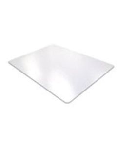 Desktex Desk Pad - 24in Width x 19in Depth - Polycarbonate Backing - Polycarbonate - Crystal Clear