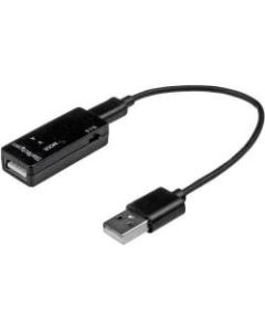 StarTech.com USB Voltage and Current Tester Kit - USB Voltage and Current Meter - USB Fast Charge Adapter - Current Measurement, Voltage Monitor - USB