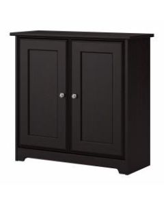 Bush Furniture Cabot Small Storage Cabinet with Doors, Espresso Oak, Standard Delivery