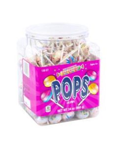 Smarties Pops, 120 Pieces, 34-Oz Tub