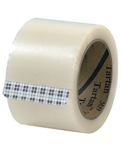 3M Tartan 369 Carton Sealing Tape, 3in x 110 Yd., Clear, Case Of 24