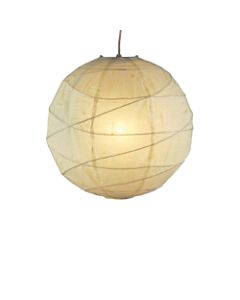 Adesso Orb Pendant Ceiling Lamp, Small, Natural