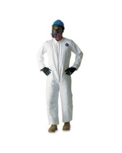 DuPont Tyvek TY120S Protective Overalls, Large, White, Carton Of 25