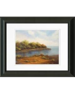Timeless Frames Addison Framed Coastal Artwork, 11in x 14in, Black, Still Waters