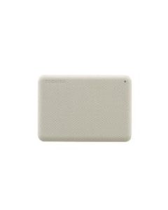 Toshiba Canvio Advance Portable External Hard Drive, 4TB, White