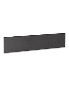 Lorell Essentials Series Unframed Hutch Bulletin Board, 45 3/4in, Black