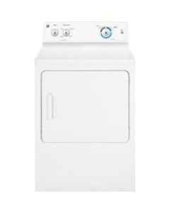 GE 6.8 Cu. Ft. Gas Dryer, White