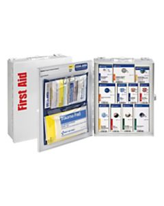 First Aid Only SmartCompliance First Aid Food Service Cabinet, 9 1/2inH x 3 1/4inW x 12inD, White