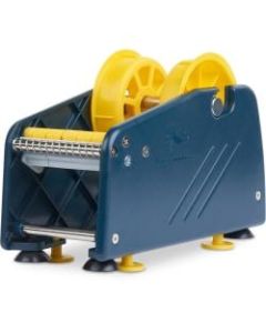 Tatco Mailing Seal Dispenser - Manual - 3.50in Width x 8.50in Length - 3in Core Diameter - 2 Adapter - Blue