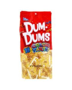 Dum Dums Creme Soda Lollipops, Party Yellow, 75 Pieces Per Bag, Pack Of 2 Bags