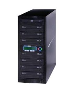 Kanguru 1-to-7, 24x DVD Duplicator - Standalone - DVD-ROM, DVD-Writer - 24x DVD-R, 24x DVD R, 52x CD-R, 12x DVD R, 12x DVD-R - 22x DVD R/RW, 22x DVD-R/RW - USB, TAA Compliant