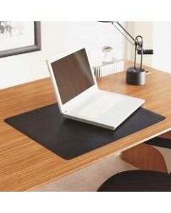 Lorell Desktex Anti-Static Desk Pad - Rectangle - 36in Width x 20in Depth - Black