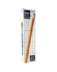 Dixon Pencils, #2 Soft Lead, Box Of 12