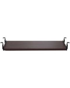 Lorell Laminate Universal Keyboard Tray, Mahogany