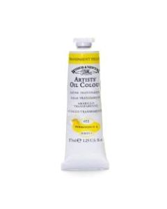 Winsor & Newton Artists Oil Colors, 37 mL, Transparent Yellow, 653