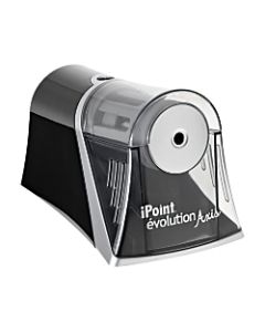 Acme United iPoint Evolution Axis Single Hole Sharpener - Desktop - 1 Hole(s) - Helical - 4.5in Height x 7in Width x 4.3in Depth - Silver - 1 Each