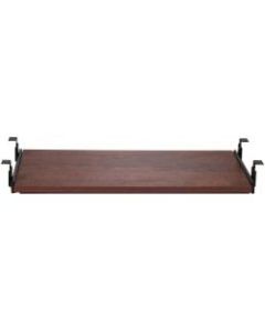 Lorell Laminate Universal Keyboard Tray, Cherry