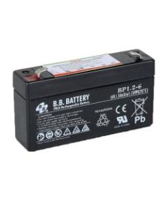 B & B BP Series Battery, BP1.2-6, B-SLA61