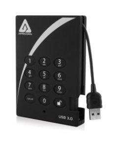 Apricorn Aegis Padlock 1TB External Hard Drive, A25-3PL256-1000