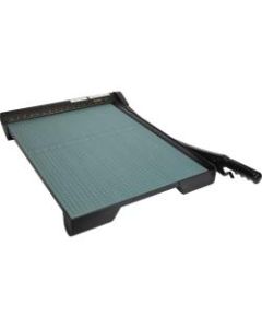 Premier Heavy-Duty Wood Base Paper Trimmers, 24in, Green