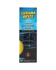 Cerama bryte Ceramic Cooktop Surface Cleaner - Pad - 10 / Box