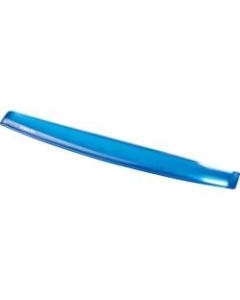 Fellowes Gel Crystals Wrist Rest, 1inH x 19.31inW x 2.31inD, Blue