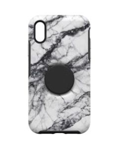 OtterBox Otter + Pop Symmetry iPhone XR Case - For Apple iPhone XR Smartphone - White Marble