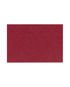 LUX Flat Cards, A6, 4 5/8in x 6 1/4in, Garnet Red, Pack Of 50