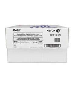 Xerox Bold Digital Coated Gloss Printing Paper, Ledger Size (11in x 17in), 94 (U.S.) Brightness, 80 Lb Cover (210 gsm), FSC Certified, 250 Sheets Per Ream, Case Of 4 Reams