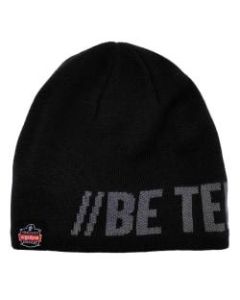 Ergodyne N-Ferno 6819BT Be Tenacious Beanies, One Size, Charcoal, Pack Of 6 Beanies