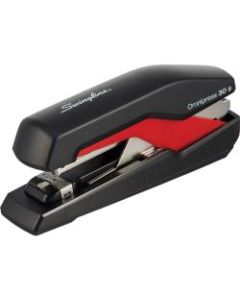 Swingline Omnipress 30 Stapler, 30 Sheets Capacity, Black/Red