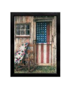 Timeless Frames Americana Framed Artwork, 16in x 12in, America Rocker