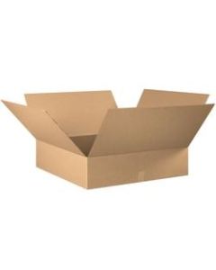 Office Depot Brand Flat Corrugated Shipping Boxes, 32in x 32in x 8in, Kraft, Pack Of 10 Boxes