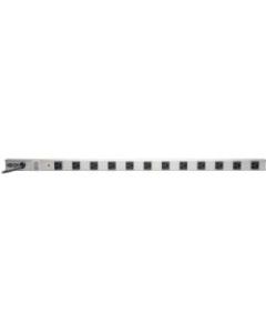 Tripp Lite Power Strip 120V 5-15R 12 Outlet 6ft Cord 36 Inch Length Metal - NEMA 5-15P - 12 x NEMA 5-15R - 6 ft Cord - 15 A Current - 120 V AC Voltage - 1800 W - Rack-mountable