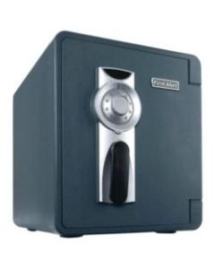 First Alert 2092F-BD Security Safe - 1.30 ft³ - Combination Lock - 4 Live-locking Bolt(s) - Water Proof, Fire Resistant, Pry Resistant - Internal Size 13.63in x 13.25in x 12.50in - Slate