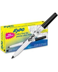 EXPO Low-Odor Dry-Erase Marker, Ultra-Fine Point, Black