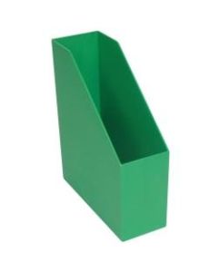 Romanoff Magazine Files, 9 1/2inH x 3 1/2inW x 11 1/2inD, Green, Pre-K - Grade 8, Pack Of 3