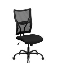 Flash Furniture HERCULES Ergonomic Mesh High-Back Big And Tall Swivel Chair, Black