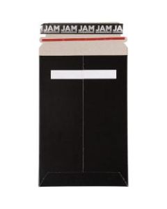 JAM Paper Photo Mailer Envelope, 6in x 9in, 100% Recycled, Black