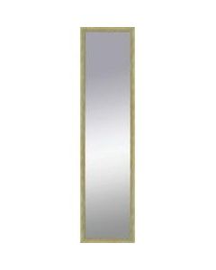PTM Images Framed Mirror, Shadowbox, 48inH x 12inW, Natural Green