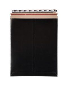 JAM Paper Photo Mailer Envelope, 11in x 13 1/2in, 100% Recycled, Black