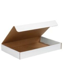 Office Depot Brand Literature Mailers, 17 1/4in x 11 1/4in x 4in, White, Pack Of 25