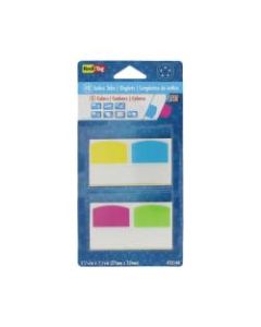 Redi-Tag Removable Index Tabs, Assorted Colors, 1 1/16in x 1 1/4in, Pack Of 48