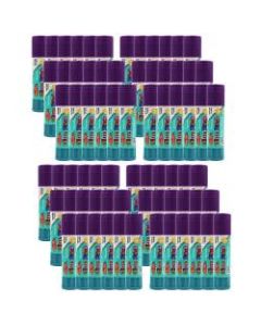 Charles Leonard Economy Glue Sticks, 0.28 Oz, Purple, Pack Of 72