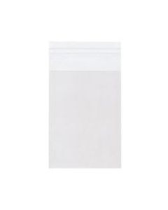 JAM Paper Self-Adhesive Cello Sleeve Envelopes, 3 13/16in x 5 3/16in, Clear, Pack Of 100