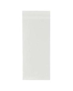 JAM Paper Self-Adhesive Cello Sleeve Envelopes, 4 1/4in x 9 3/4in, Clear, Pack Of 100